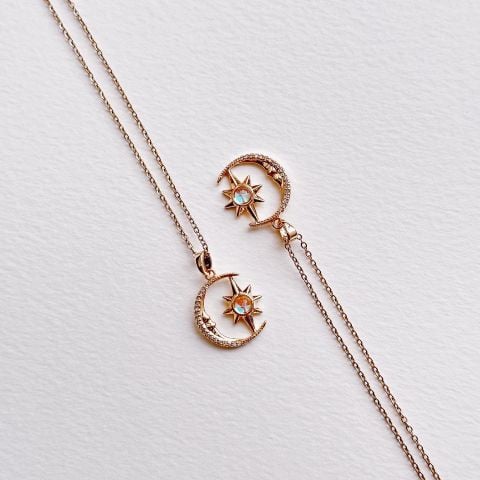 Soleil Steel Necklace