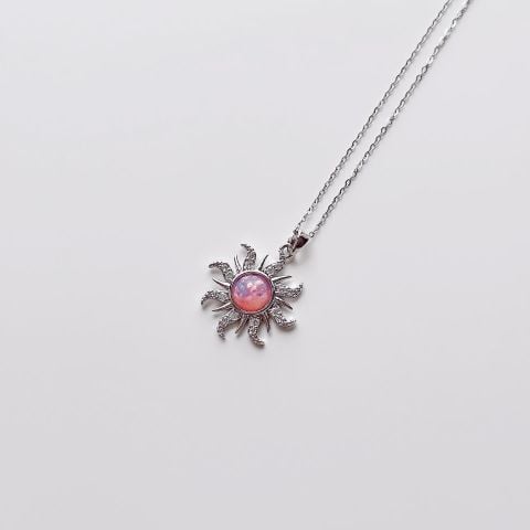 Emma Grey Steel Necklace | Çelik Kolye