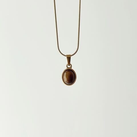 Mini Tiger Steel Necklace | Çelik Kolye