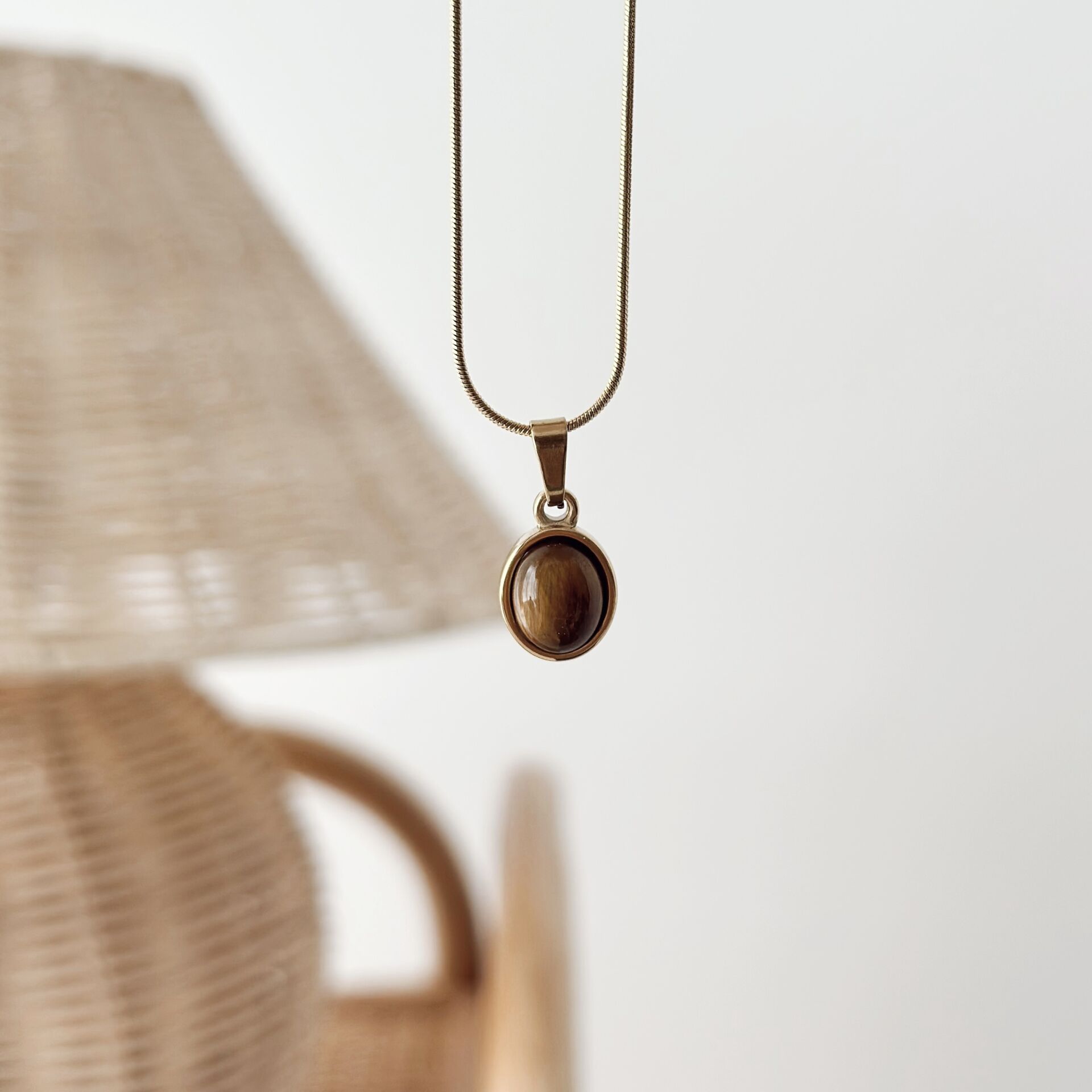 Mini Tiger Steel Necklace | Çelik Kolye