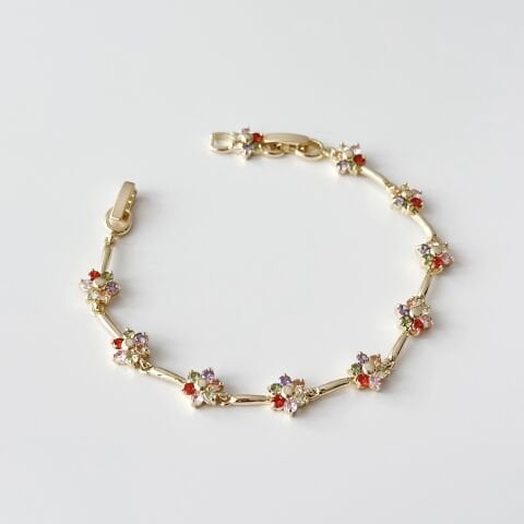 Colour Daisy Steel Bracelet | Bileklik