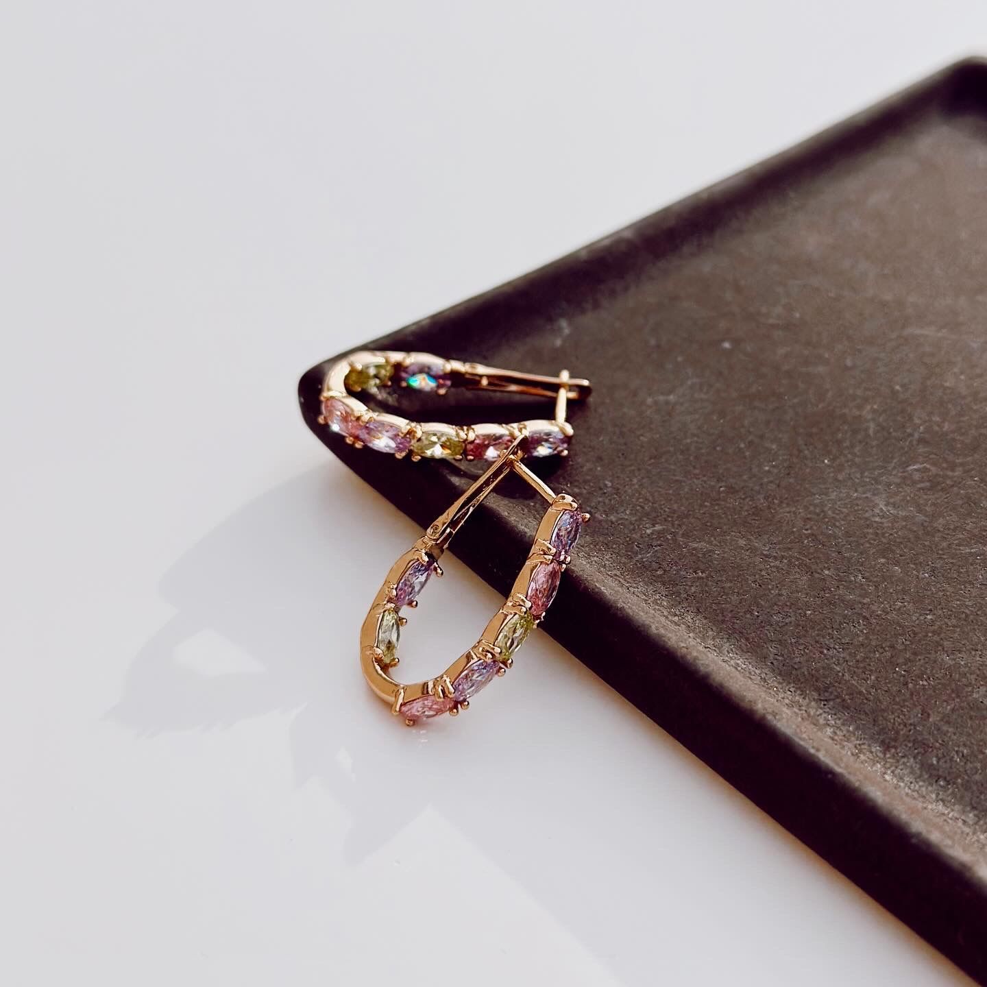 Rera Color Steel Earring | Çelik Küpe