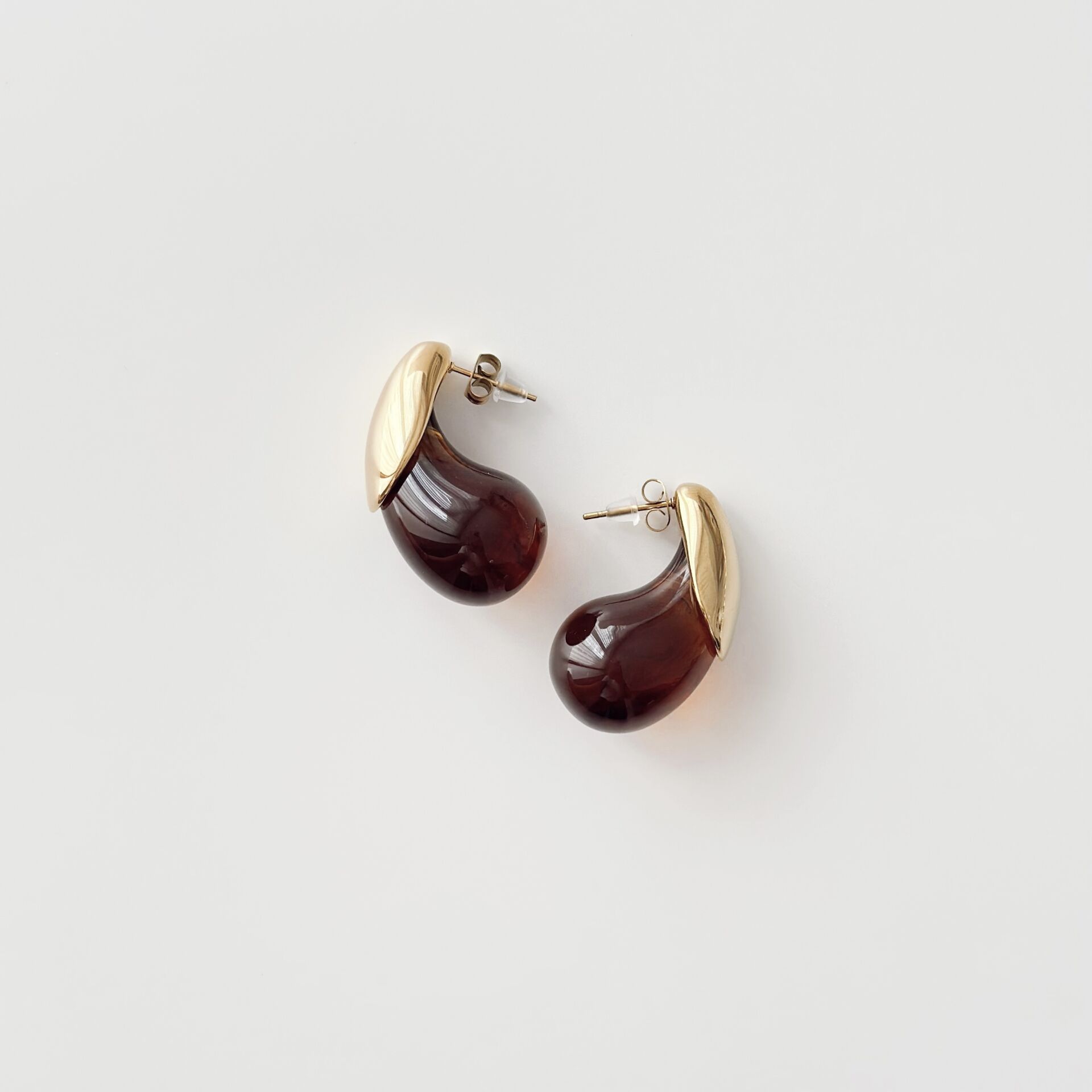 Petra Steel Earring | Çelik Küpe
