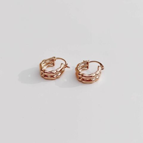 Drop Steel Earring | Çelik Küpe
