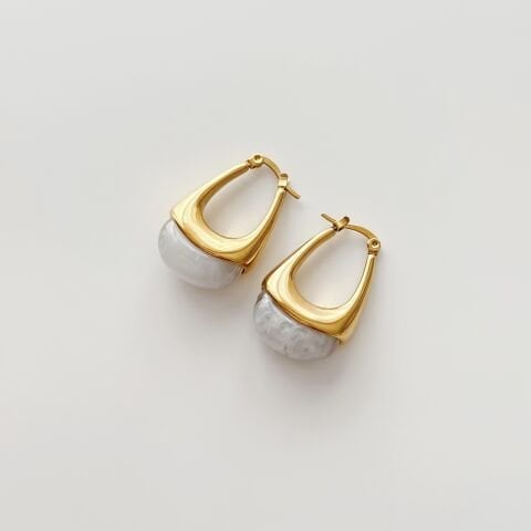 Lain Steel Earring | Çelik Küpe