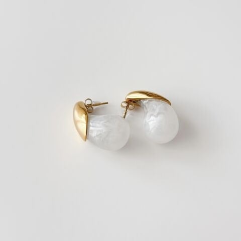 Jead Steel Earring | Çelik Küpe