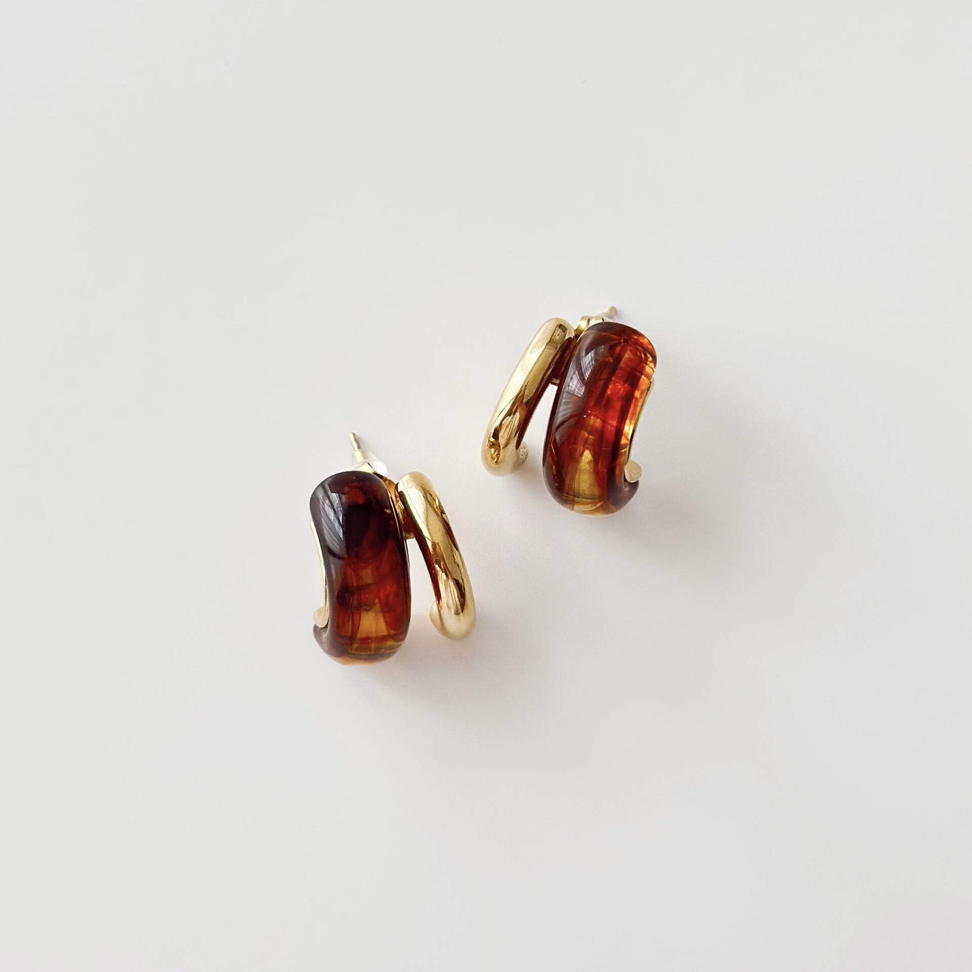 Figer Steel Earring | Çelik Küpe