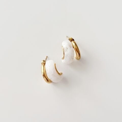 Zaes Steel Earring | Çelik Küpe