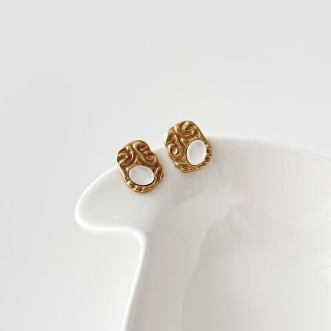 Leun Steel Earring | Çelik Küpe