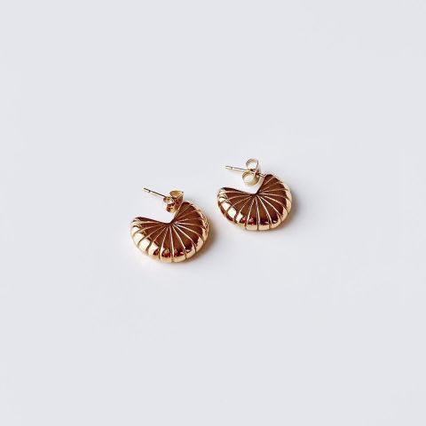 Snail Steel Earring | Çelik Küpe