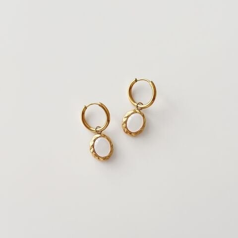 Sia Steel Earring | Çelik Küpe