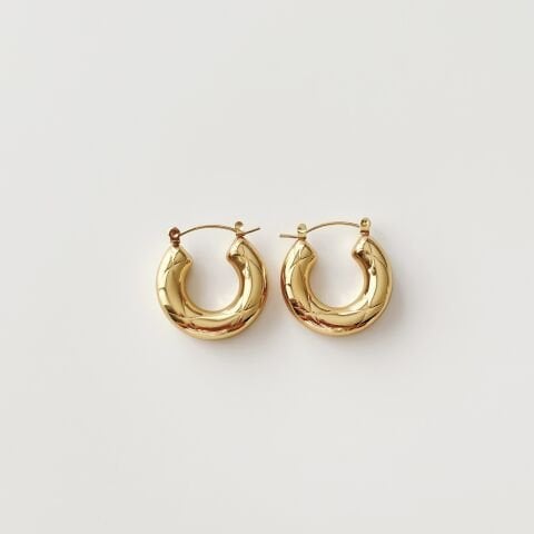 Beril Steel Earring | Çelik Küpe
