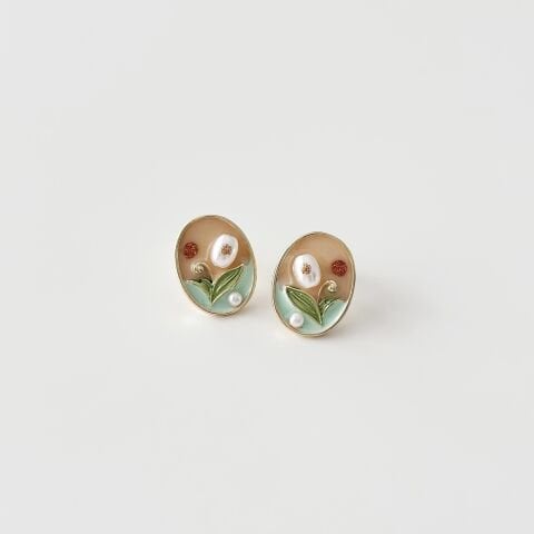 Art 0.1 Steel Earring | Çelik Küpe