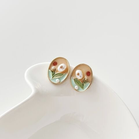 Art 0.1 Steel Earring | Çelik Küpe