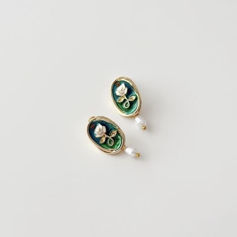 Art 0.4 Steel Earring | Çelik Küpe