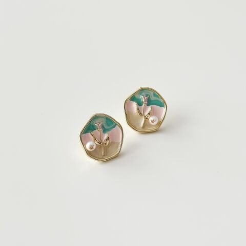 Art 0.6 Steel Earring | Çelik Küpe