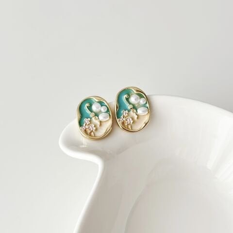 Art 0.7 Steel Earring | Çelik Küpe