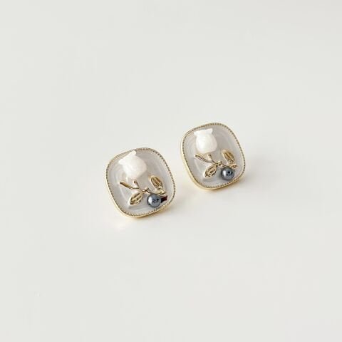 Art 0.8 Steel Earring | Çelik Küpe