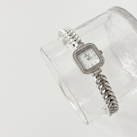 Herringbone Grey Watch | Saat