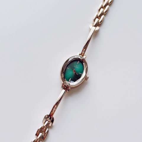 Pera Gold Green Watch | Saat