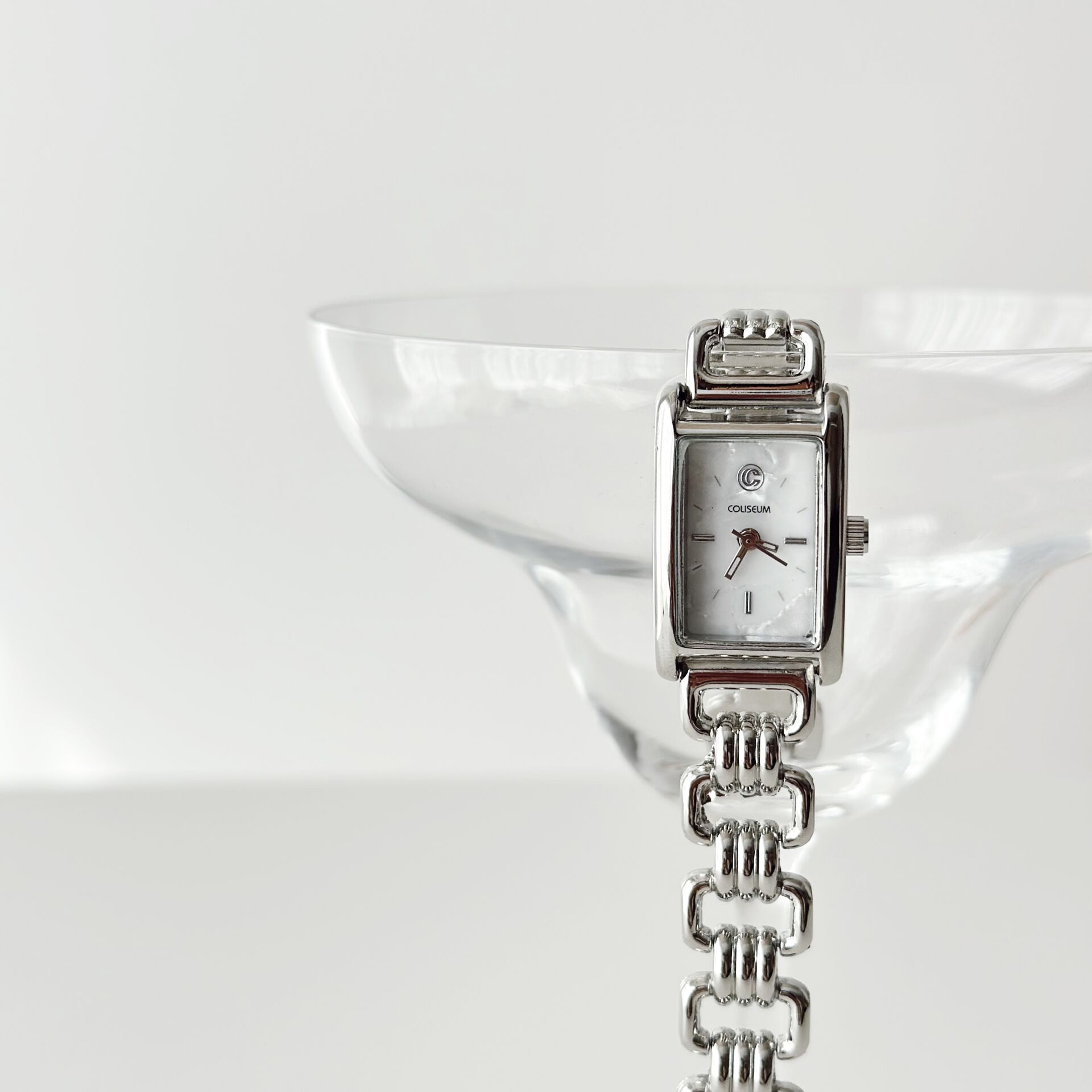 Romm Grey-White Watch | Saat