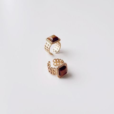 Tiger Steel Ring / Çelik Yüzük