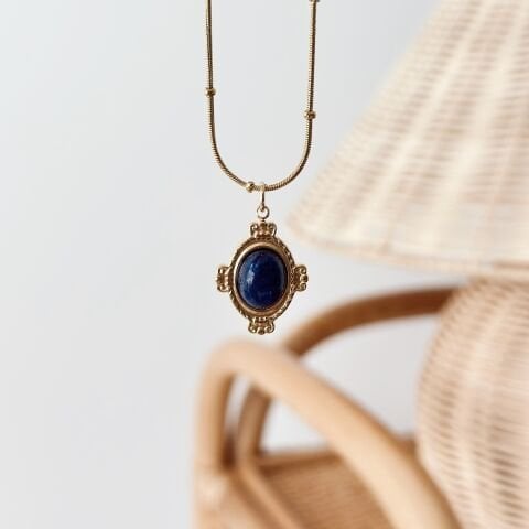 Laphice Steel Necklace | Çelik Kolye