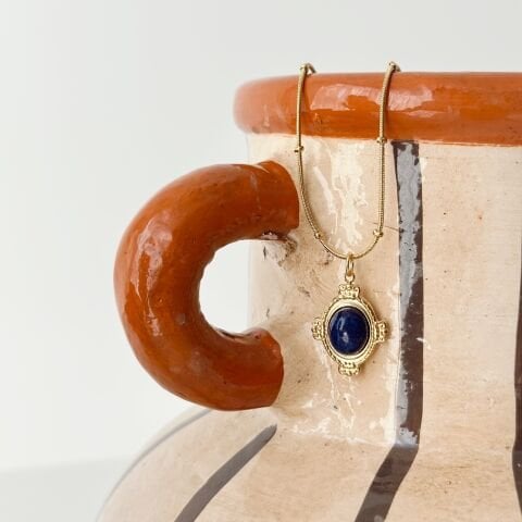 Laphice Steel Necklace | Çelik Kolye