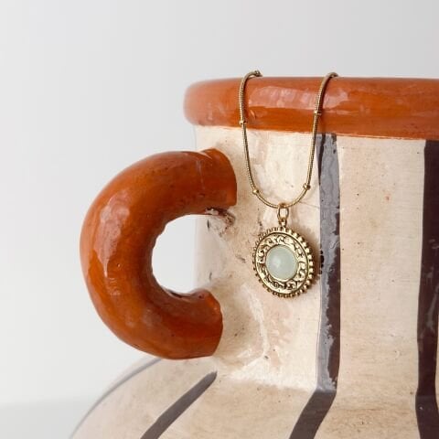 Viol Steel Necklace | Çelik Kolye