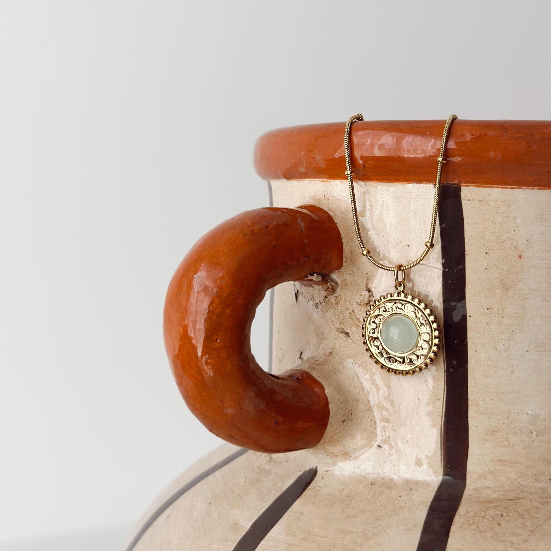 Viol Steel Necklace | Çelik Kolye