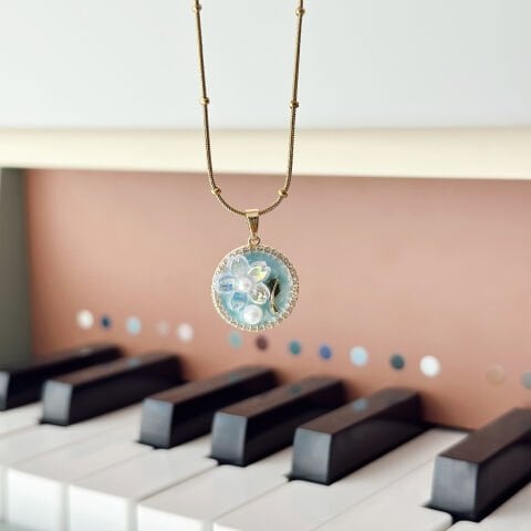 Denic Steel Necklace | Çelik Kolye