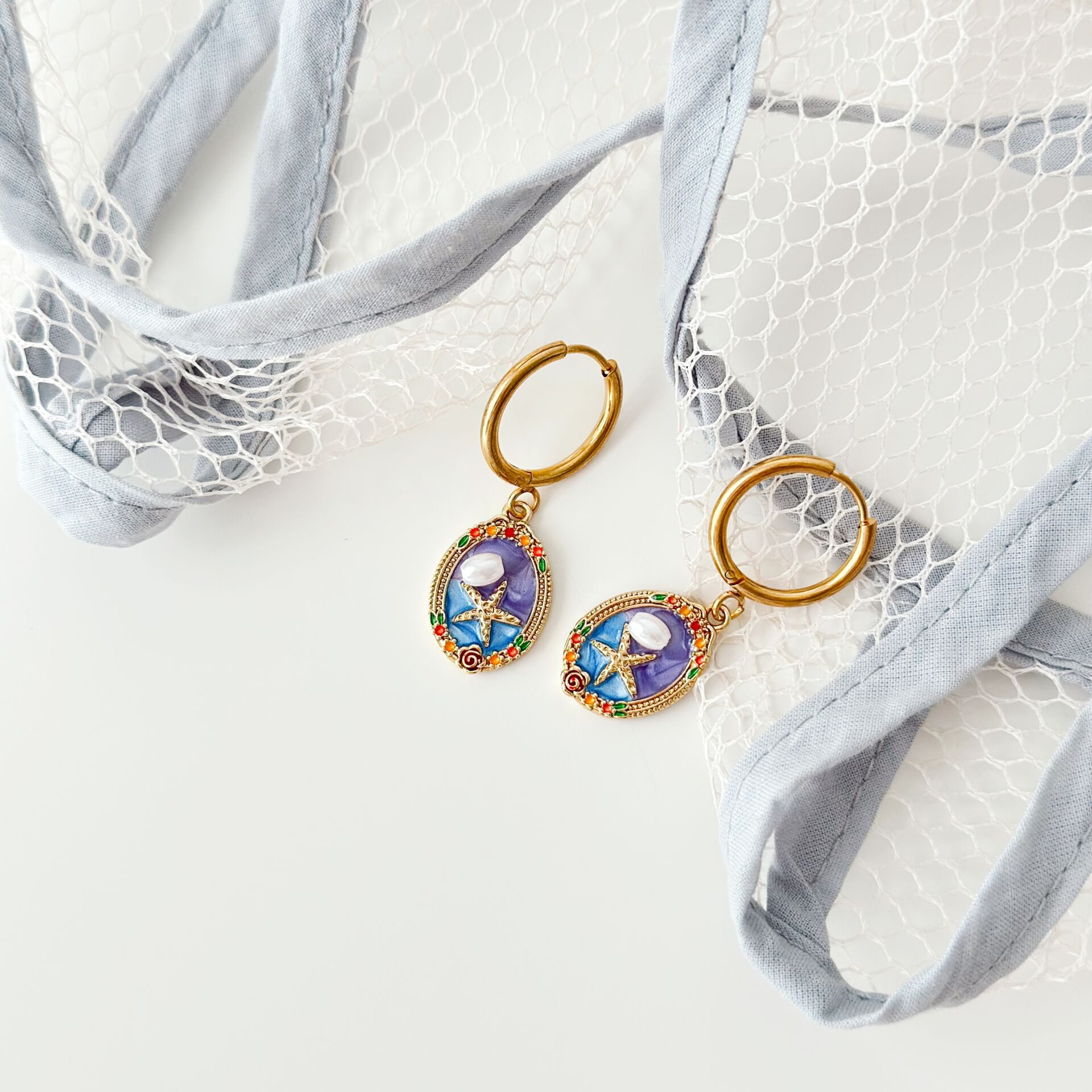 Art 10 Steel Earring | Çelik Küpe