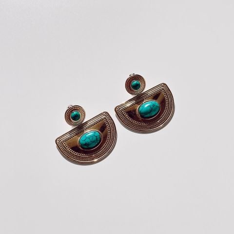 Bohemian 0.1 Steel Earring | Küpe