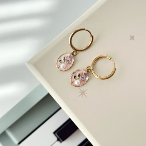 Art 12 Steel Earring | Çelik Küpe
