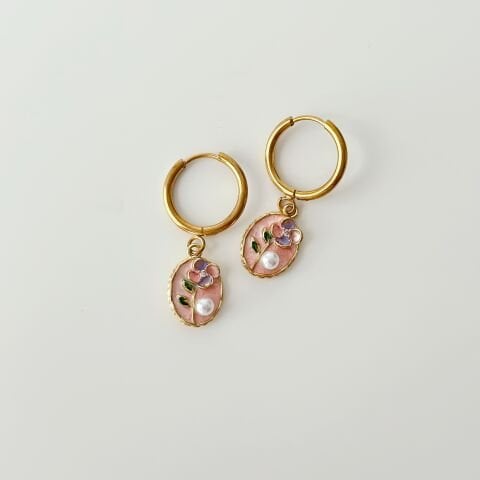 Art 12 Steel Earring | Çelik Küpe