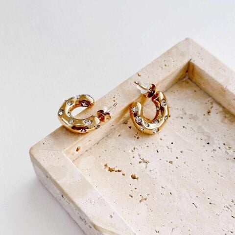 Hailey Steel Earring