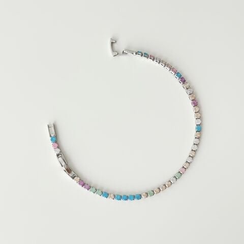 Pely Grey Steel Bracelet | Bileklik