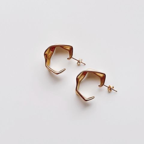 Flix Steel Earring | Çelik Küpe