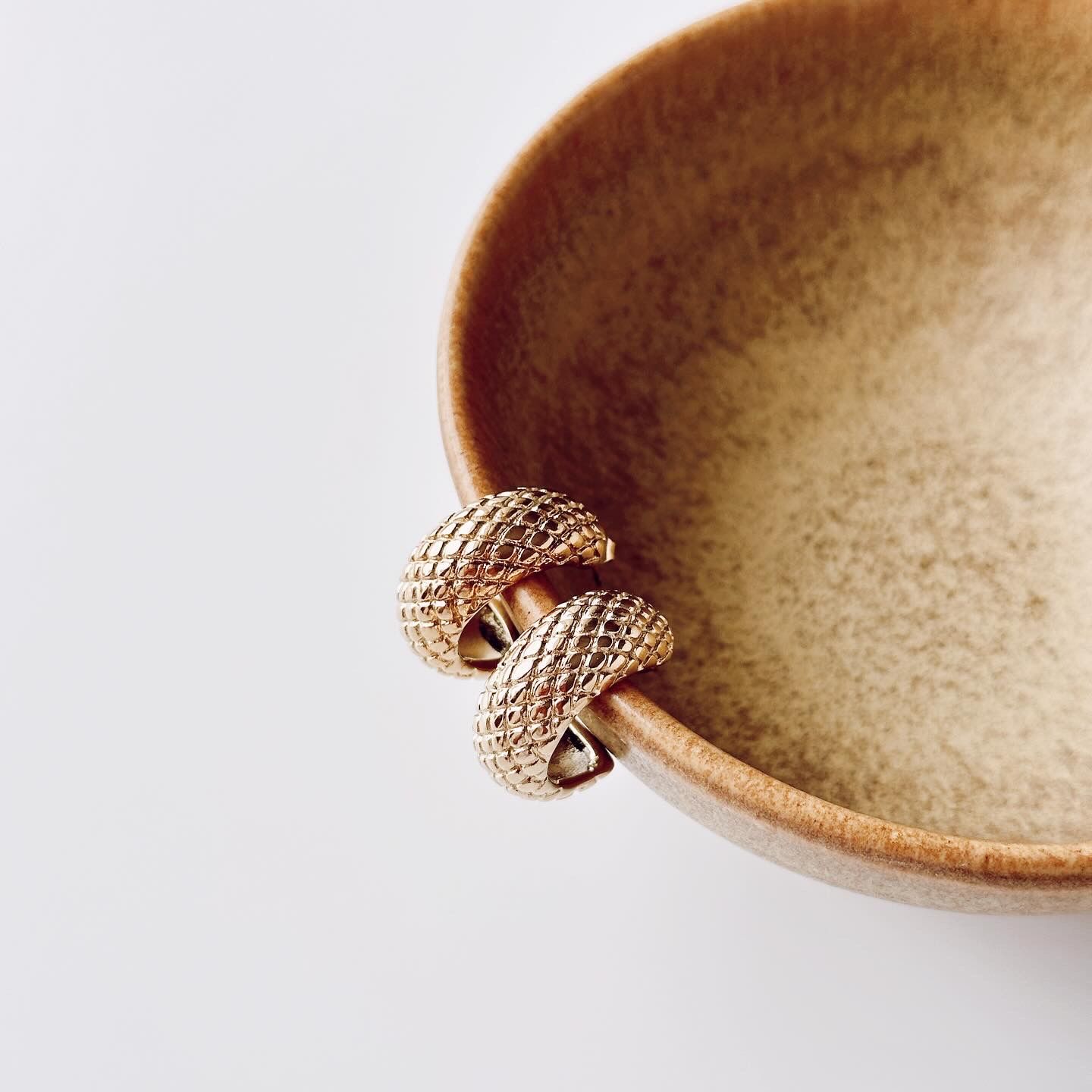 Mevi Steel Earring | Çelik Küpe