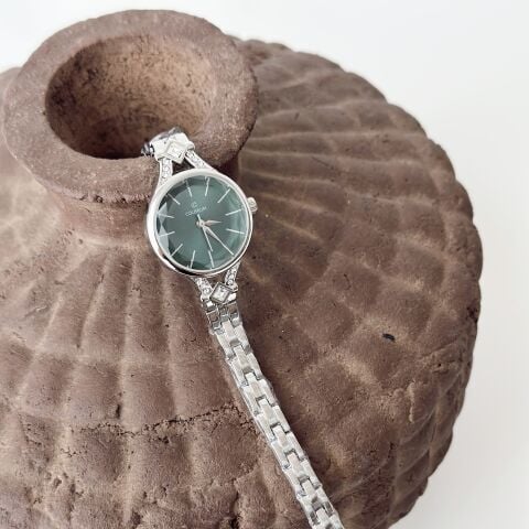 Charlet Grey-Green Watch | Saat