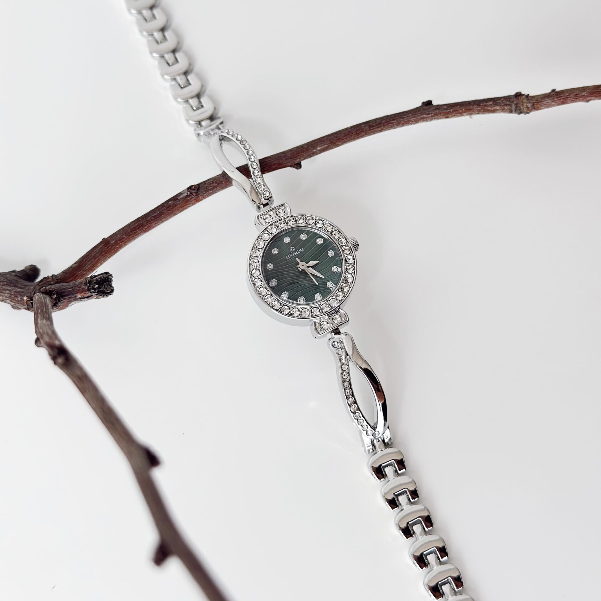 Meghan Grey-Green Watch | Saat