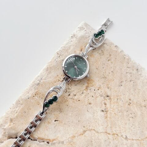 Kley Grey-Green Watch | Saat