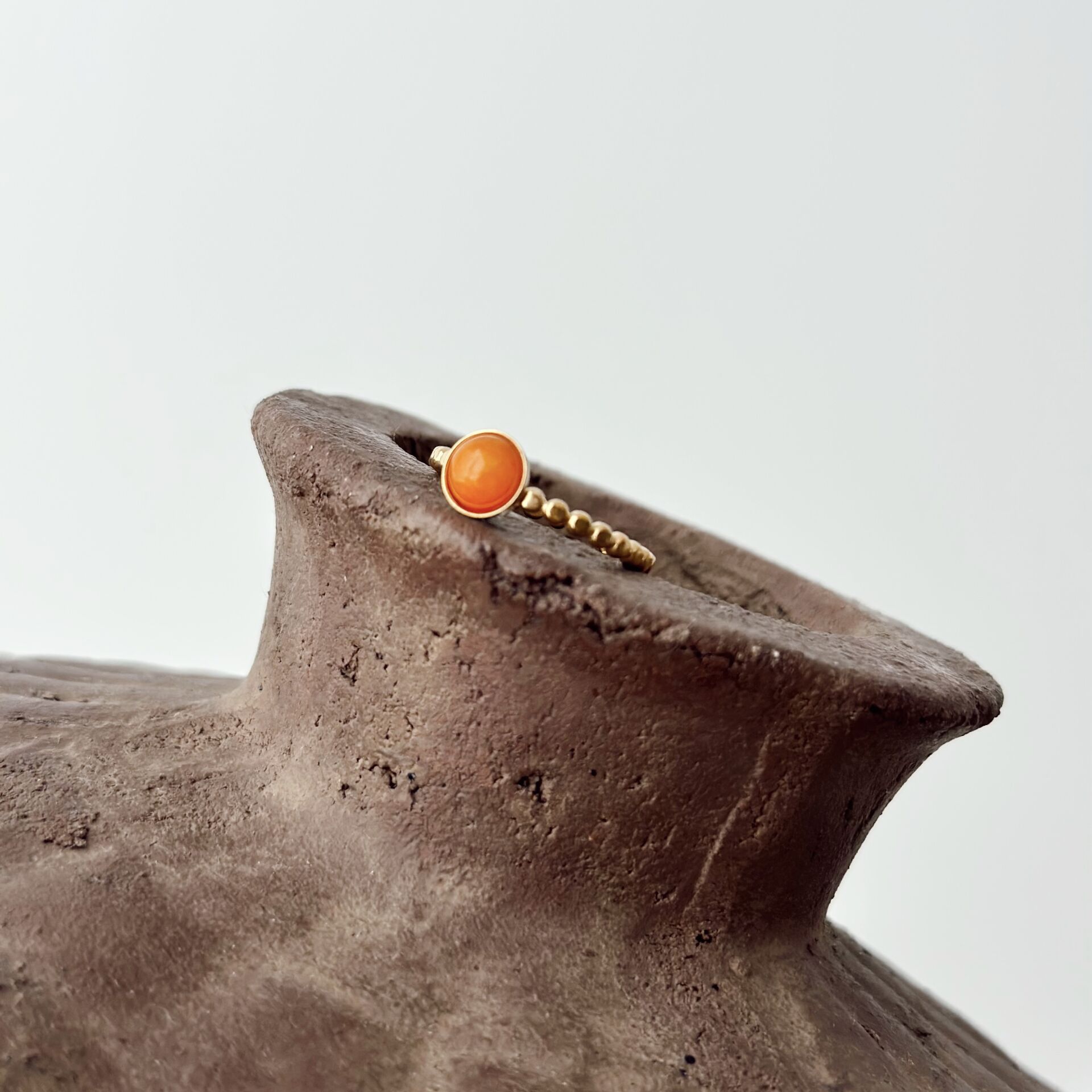 Oranges Steel Ring / Çelik Yüzük