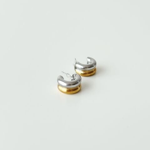 Mini Pinnie Steel Earring | Çelik Küpe