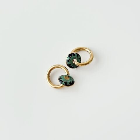 Chine Steel Earring | Çelik Küpe