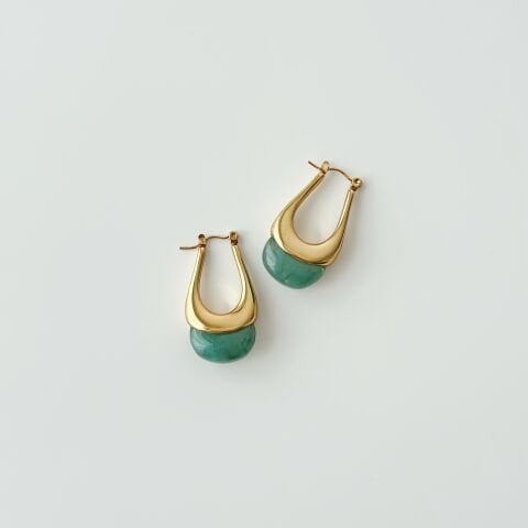 Yosun Steel Earring | Çelik Küpe