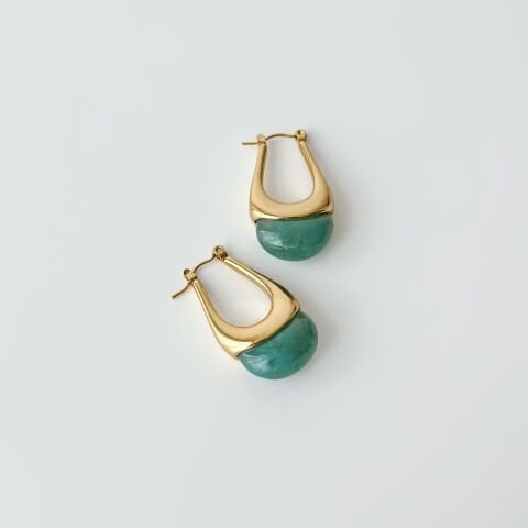 Yosun Steel Earring | Çelik Küpe