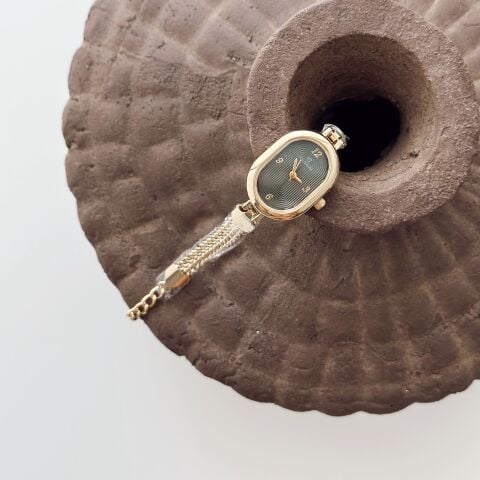 Beca 90's Gold-Green Watch | Saat