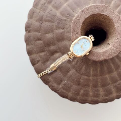 Beca 90's Gold-Blue Watch | Saat