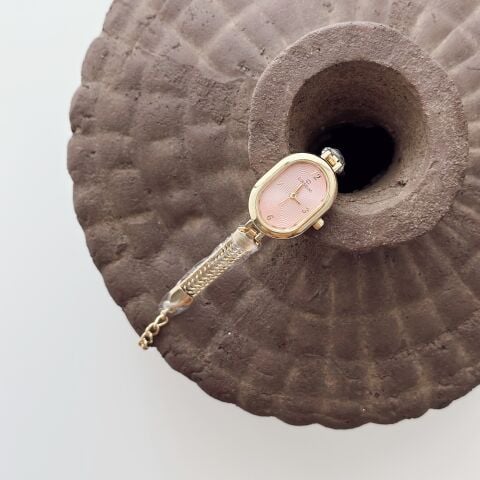 Beca 90's Gold-Pink Watch | Saat